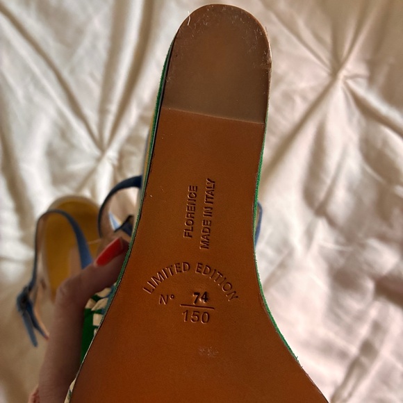 Salvatore Ferragamo Limited Edition Wedge heels 39.5 - Picture 3 of 6